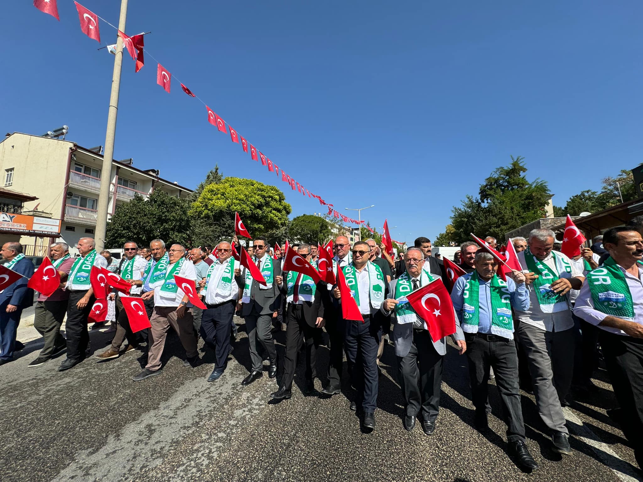 71.Darende Güreş Festivali kortejle başladı