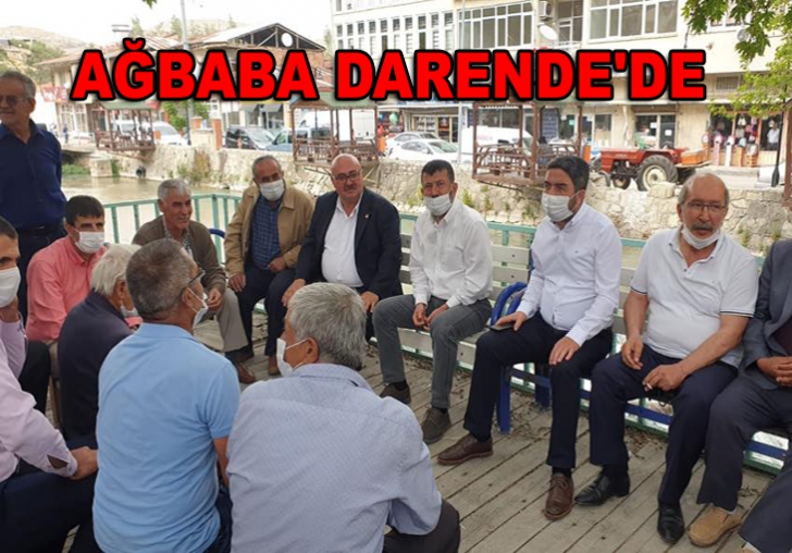 Ağbaba, Darende'de sivil toplum kuruluşlarıyla bir araya geldi.