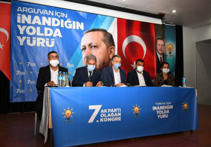 AK Parti Arguvan İlçe Başkanlığına Gazi Üşen seçildi