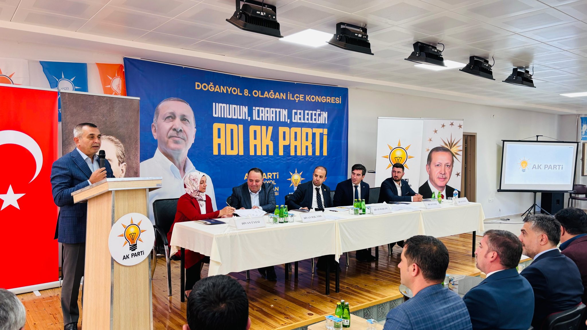 AK Parti Doğanyol ve Pütürge İlçe Kongreleri yapıldı