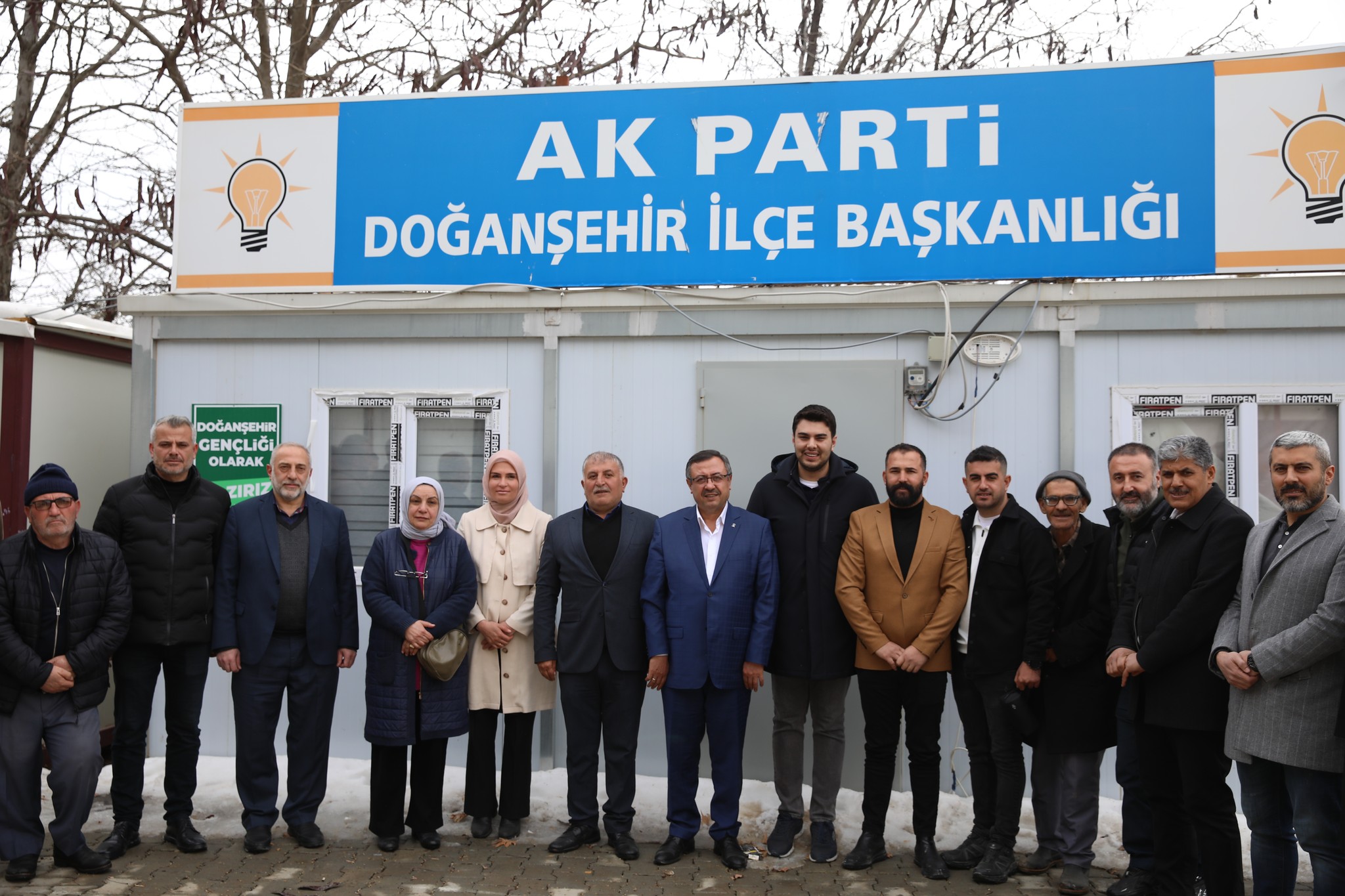 AK Parti İL Başkanı Bakan Doğanşehir'i Ziyaret Etti