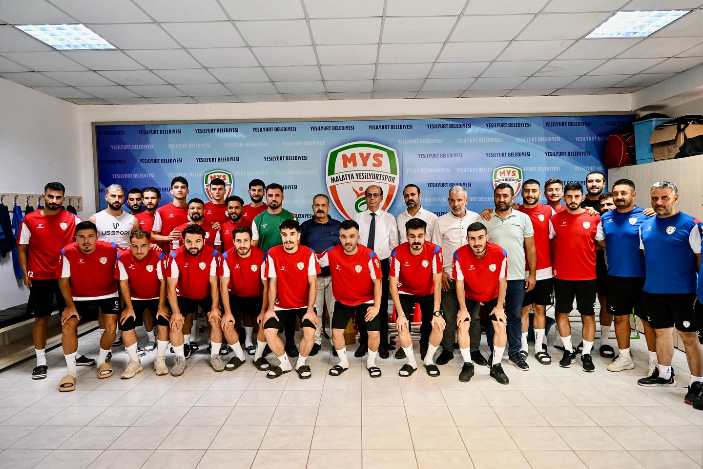 Başkan Geçit, Malatya Yeşilyurtspor'u Ziyaret Etti