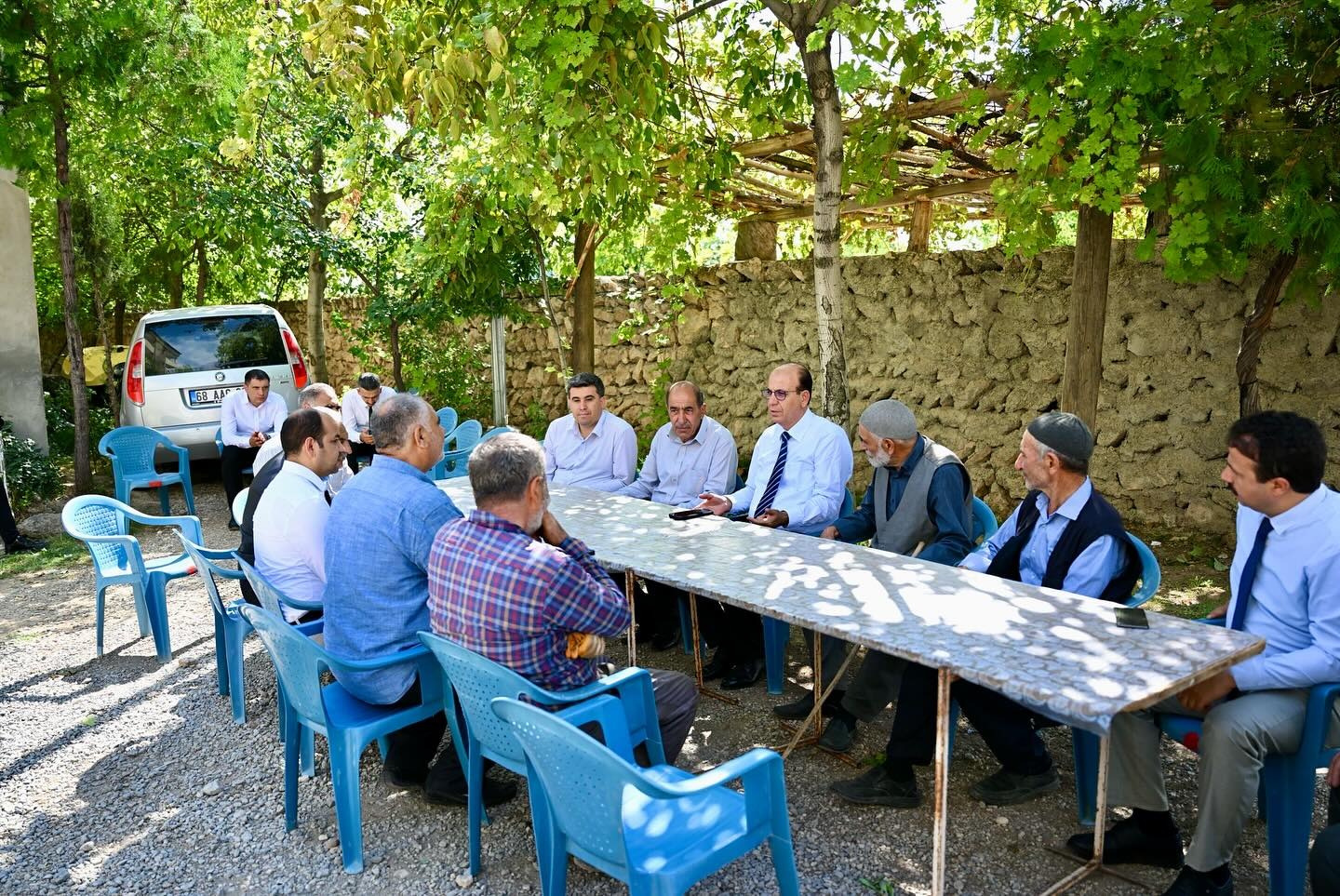 BAŞKAN GEÇİT, SULUKÖY'DEKİ YATIRIMLARI İNCELEDİ