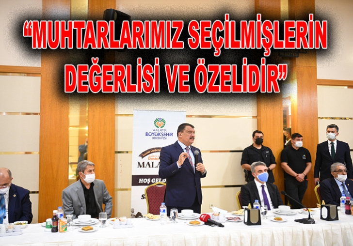 BAŞKAN GÜRKAN MUHTARLARLA BİR ARAYA GELDİ: