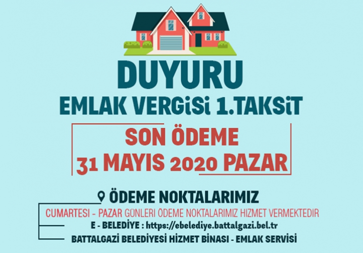 BATTALGAZİ BELEDİYESİNDE VEZNELER HAFTA SONU AÇIK OLACAK