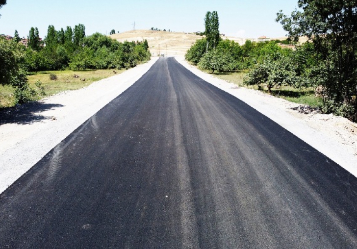 Battalgazi'de yeni imar yolu asfaltlandı