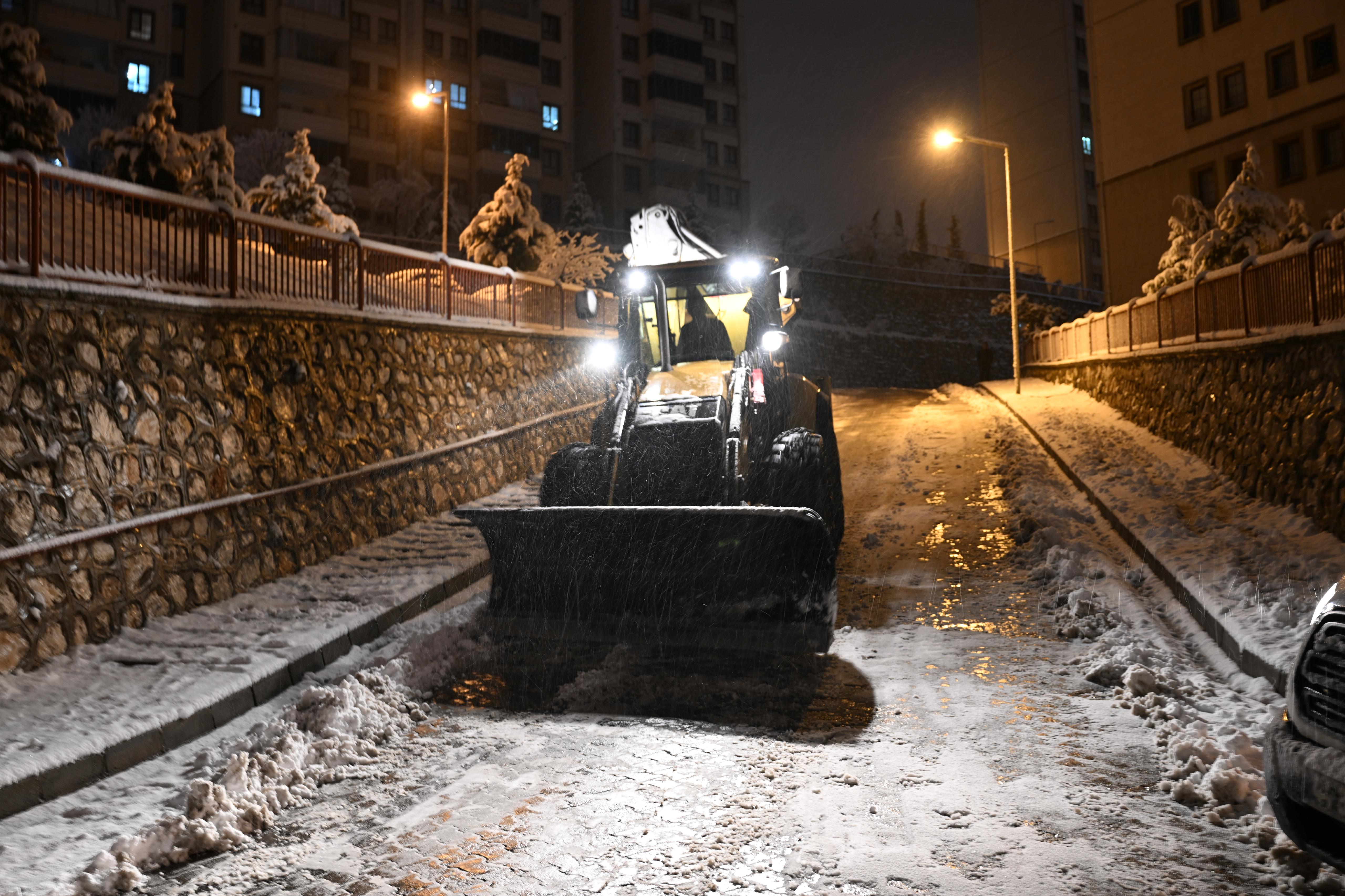 Battalgazi de Yolların Açılması için Çalışılıyor