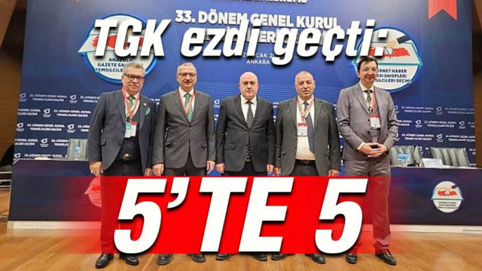 BİK seçimlerini TGK adayları kazandı