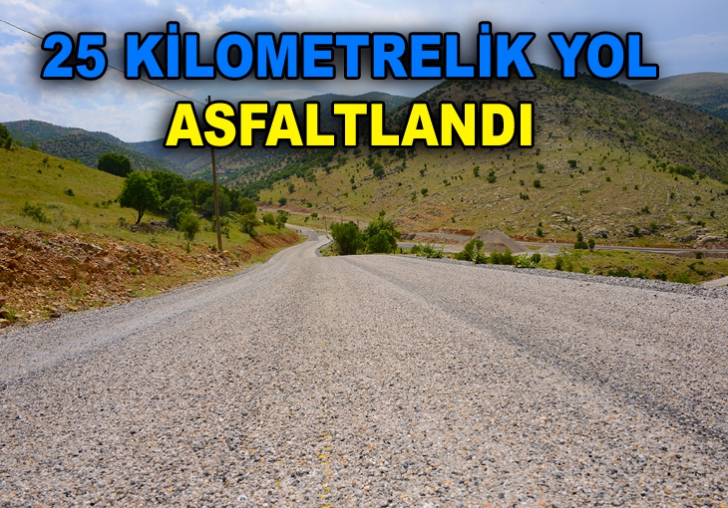 Büyükşehir Belediyesi yolu standartlara uygun hale getirdi