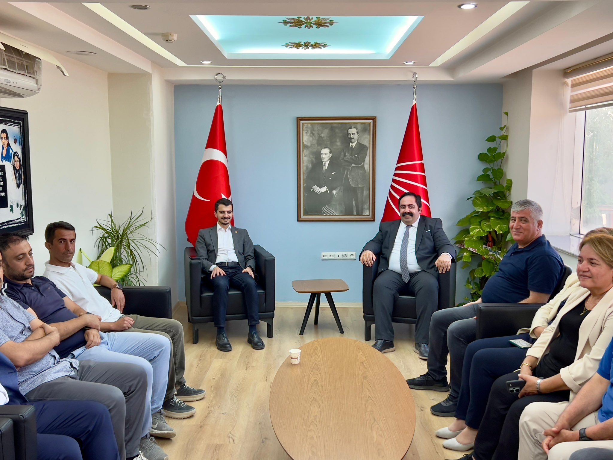 Çankaya Belediye Başkanı Güner Malatya'da Ziyaretlerde Bulundu