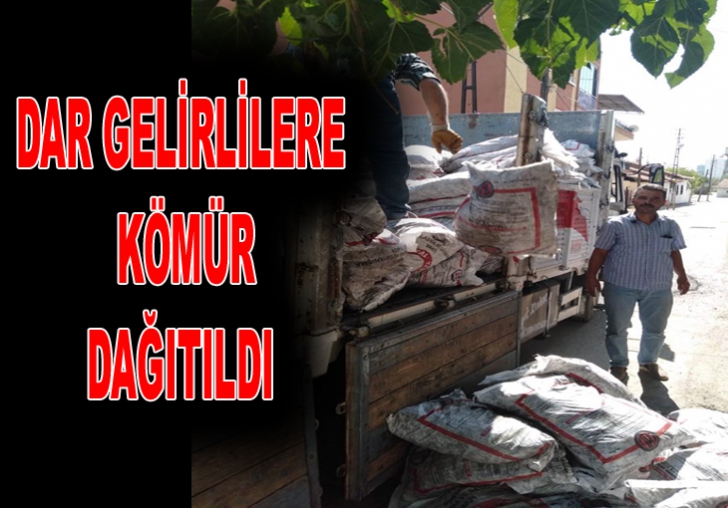 Dar Gelirlilere 15 Bin Ton Kömür Dağıtıldı 