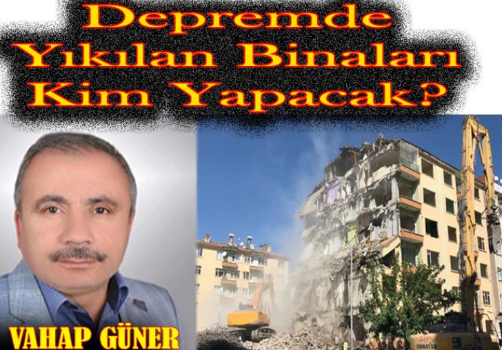 Depremde hasar alan binalar 10 Aydır Yıkıldı, kazma dahi vurulmadı