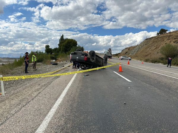 Doğanşehir'de Trafik Kazası 3 Yaralı