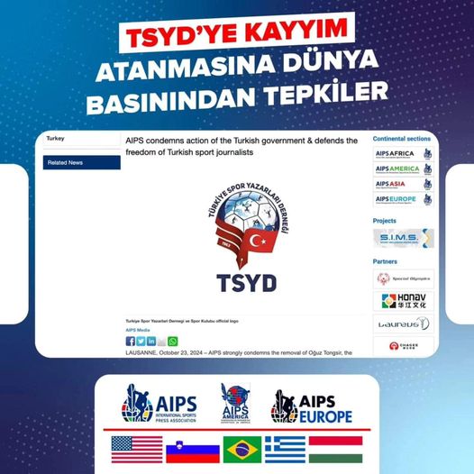 DÜNYADAN TSYD KAYYUMUNA BÜYÜK TEPKİ