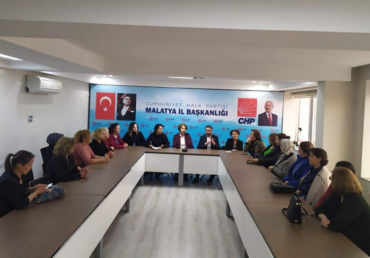 Fatma Köseye CHP Malatya İl Örgütünden Destek