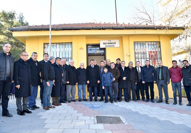 Fırat mahallesine Büyükşehir ziyareti