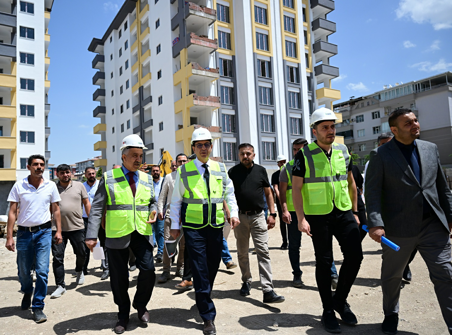 Geçit Kentsel Dönüşüm Konutlarını İnceledi