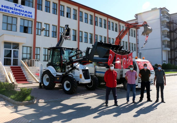 Hekimhan Belediyesi Araç Filosuna 3 Araç Daha Ekledi