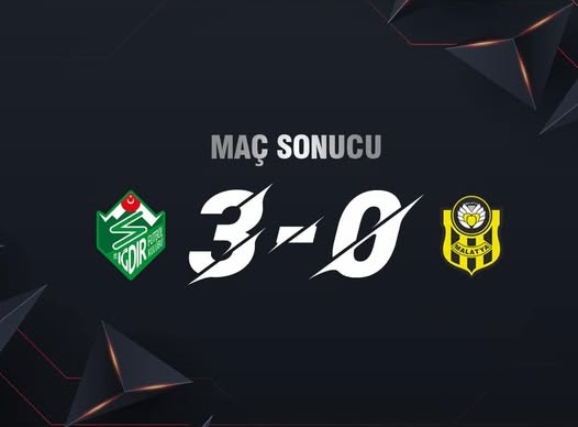 Iğdır FK  : 3 Yeni Malatyaspor : 0