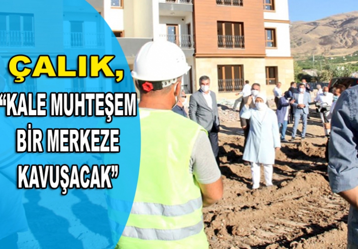 Kalede 2 bin dekar arazi üzerine ilçe merkezi kurulacak