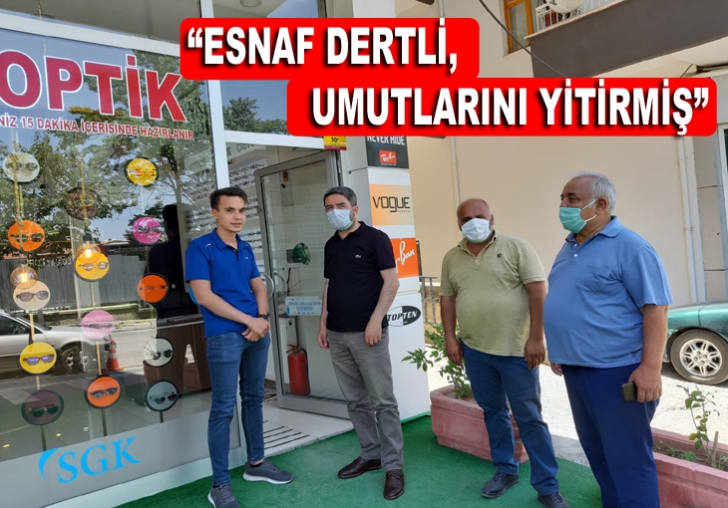 Kiraz:Malatya esnafı umutlarını yitirmiş