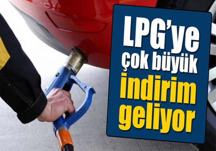 LPG'ye Tarihi İndirim Geldi