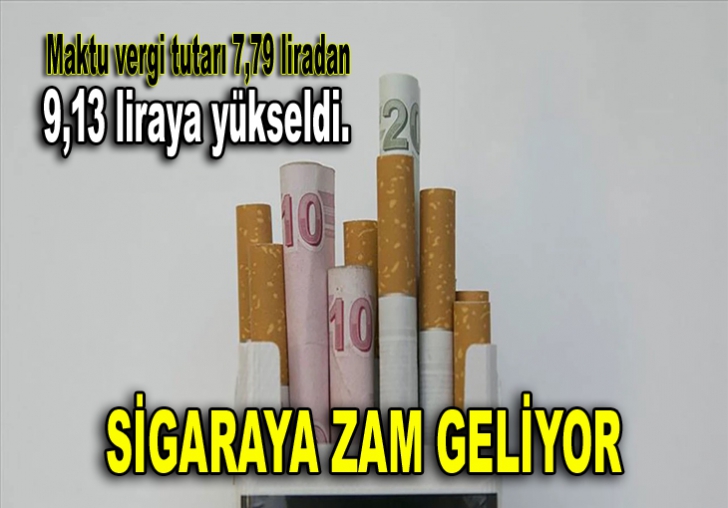  Maktu vergi tutarı 7,79 liradan 9,13 liraya yükseldi.