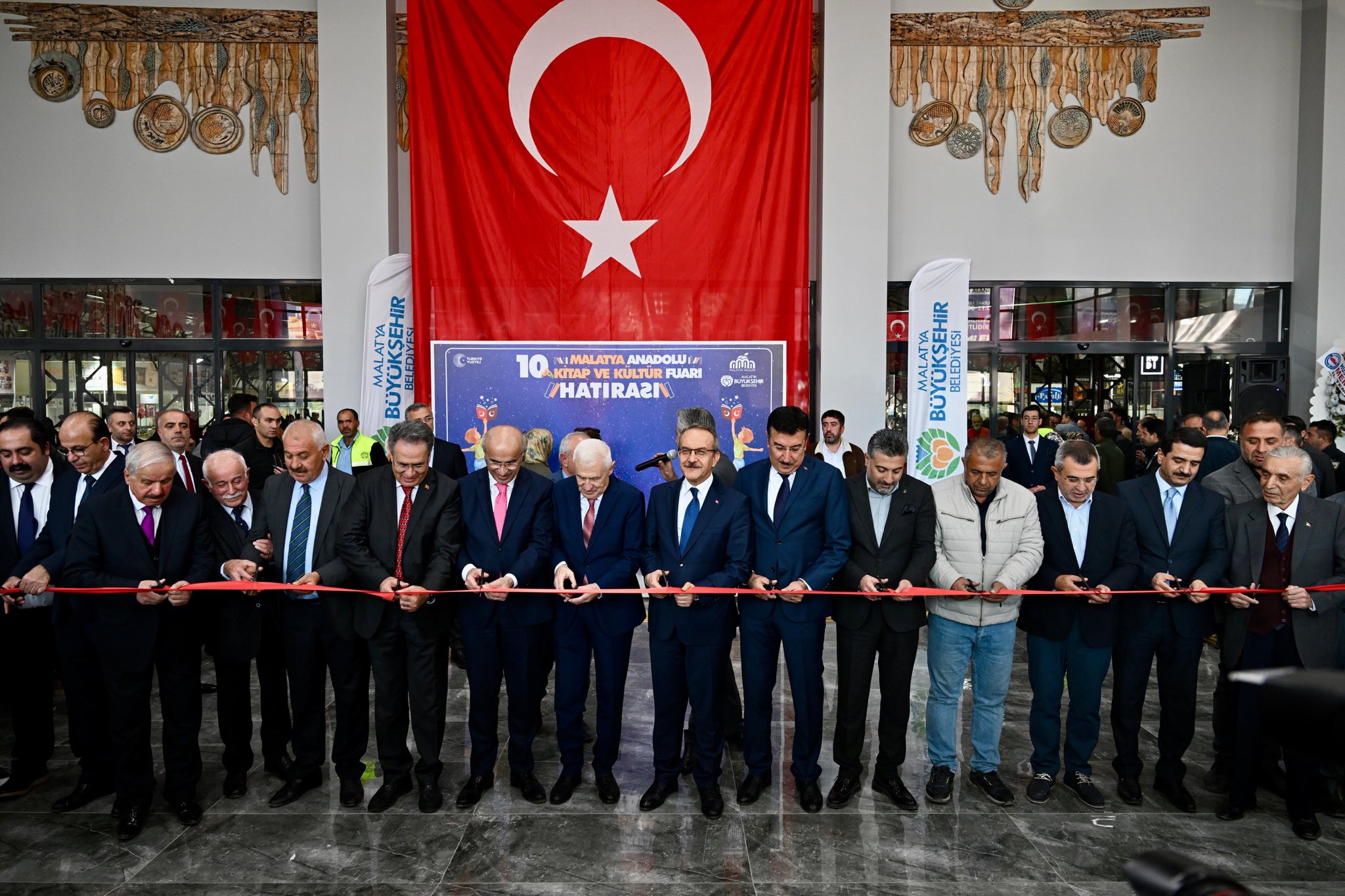 Malatya 10. Anadolu Kitap ve Kültür Fuarı açıldı