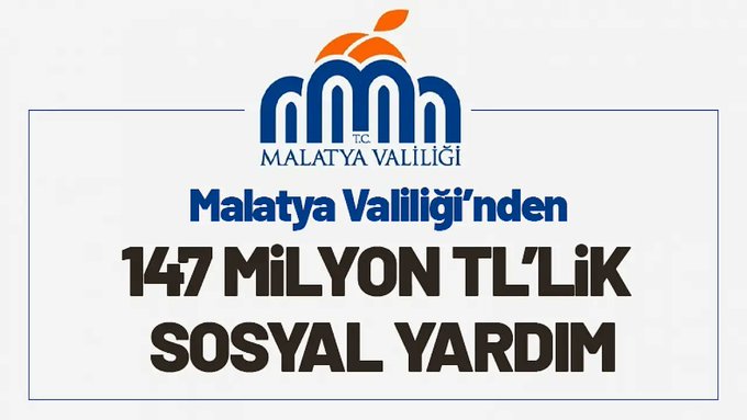 Malatya'da 147 Milyonluk Sosyal Yardım Yapıldı