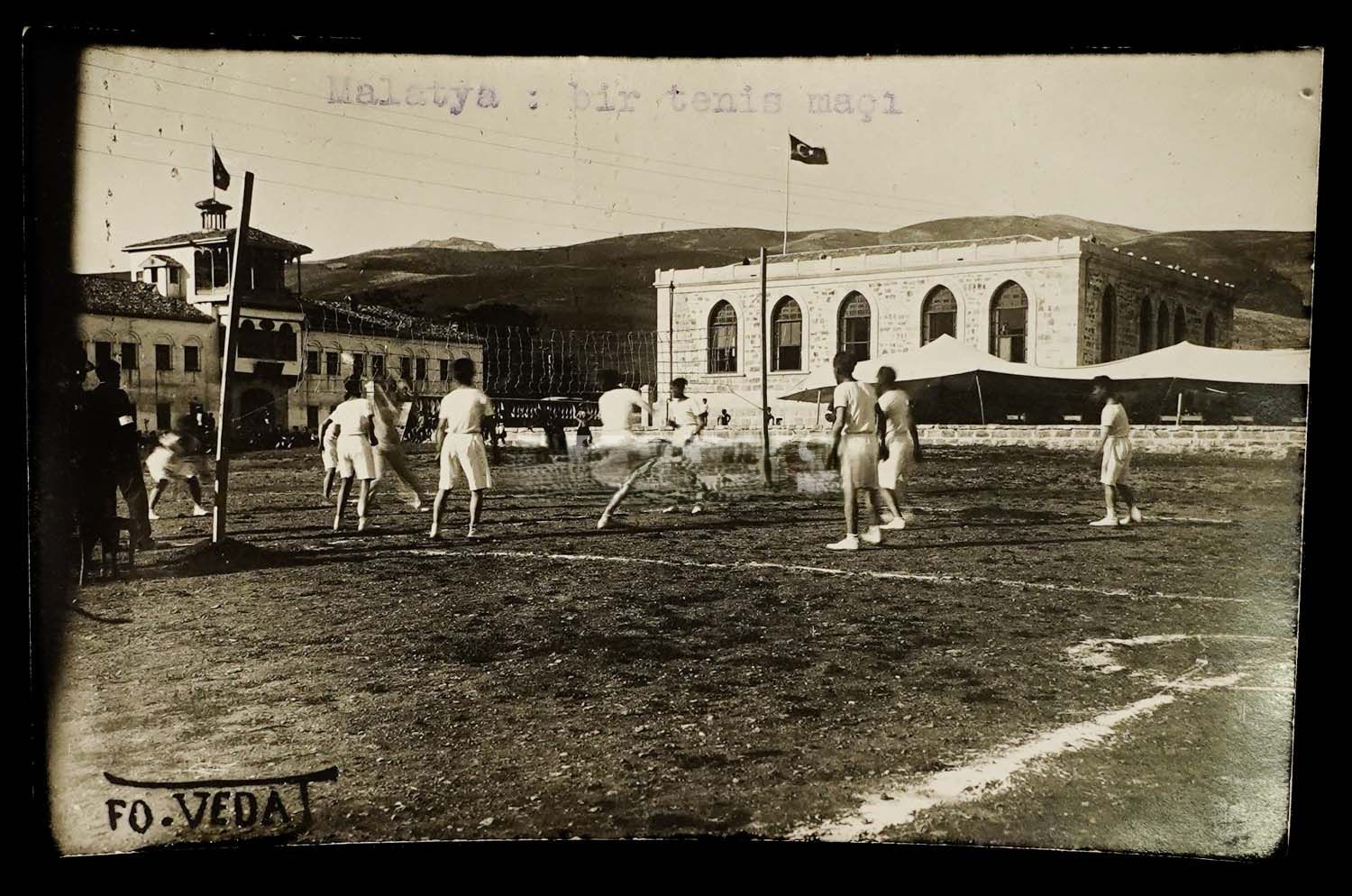 Malatya'da 1930 Yılında Voleybol Maçı