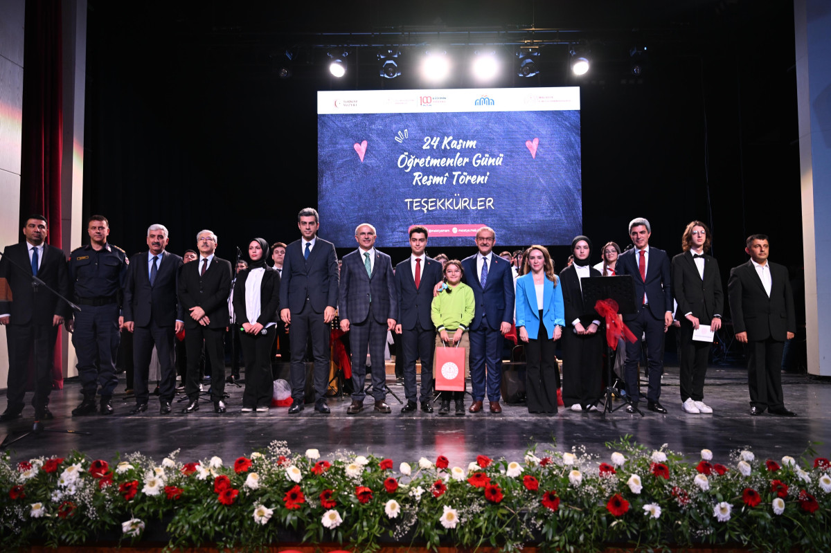 Malatya'da 24 Kasım Öğretmenler Günü Etkinliği