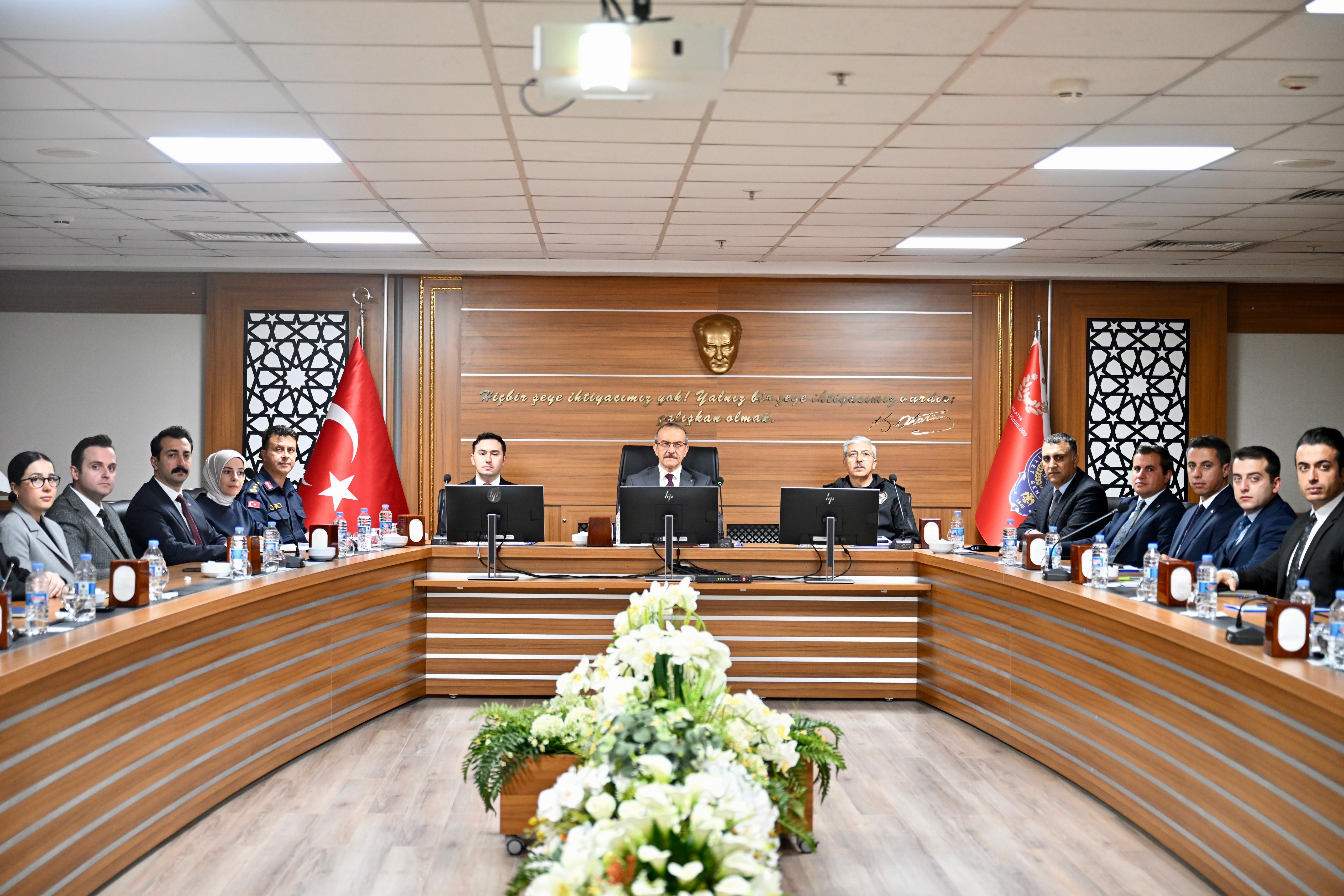 Malatya'da Kış Tedbirleri Toplantısı Gerçekleştirildi