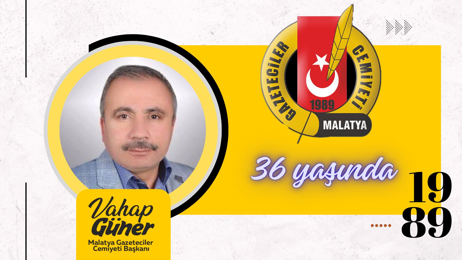 MALATYA GAZETECİLER CEMİYETİ 36 YAŞINDA.