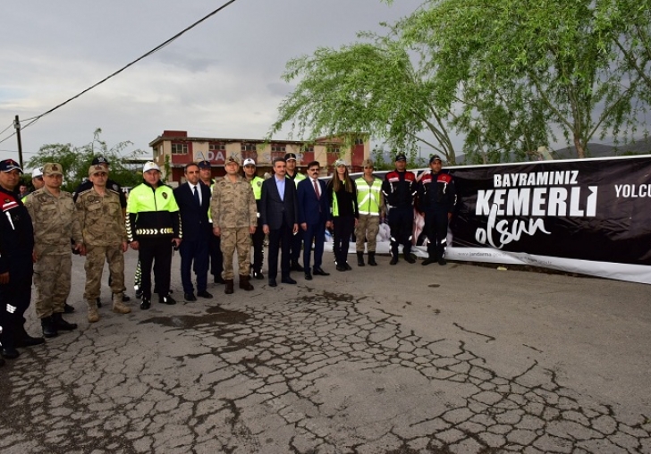 Malatya Valisinden, 'Bayramınız Kemerli Olsun' Denetimi