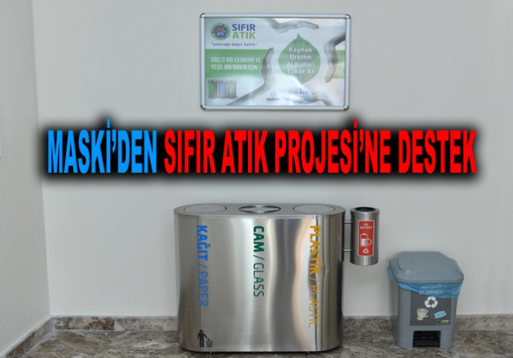 MASKİDEN SIFIR ATIK PROJESİNE DESTEK