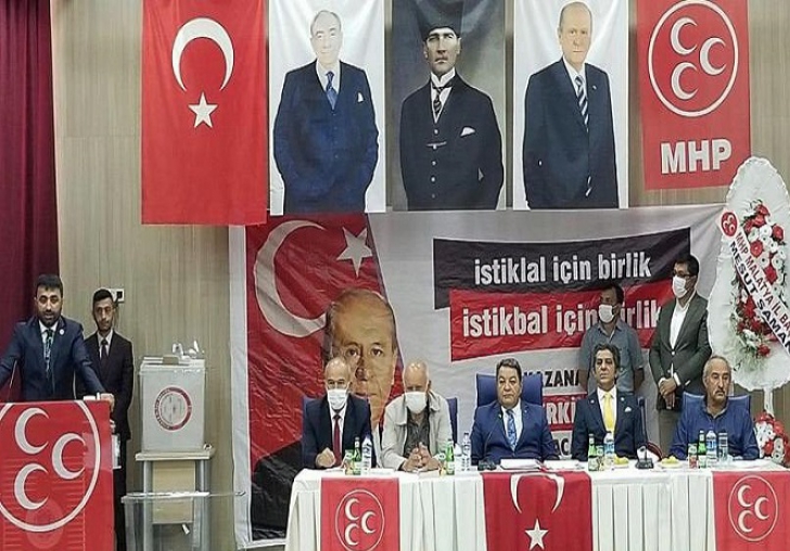 MHP Battalgazi ilçe Başkanlığına İlhan yeniden seçildi