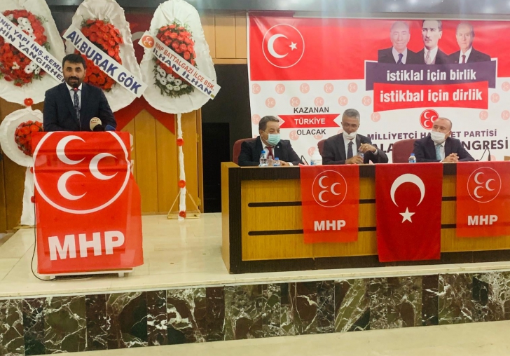 MHP İl Başkanlığına Mesut Samanlı yeniden seçildi