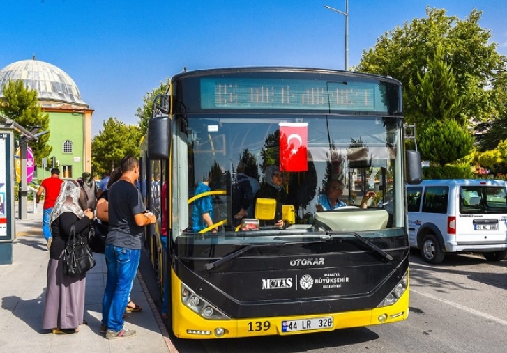 MOTAŞ Bayram boyunca 230 Bin Yolcuyu Ücretsiz Taşıdı