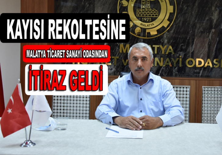 MTSOdan Kayısı Rekoltesi Hakkında Açıklama 