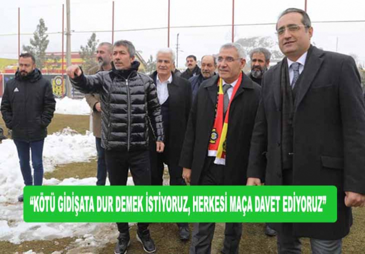 OSMAN GÜDERDEN YENİ MALATYASPORA DESTEK ZİYARETİ