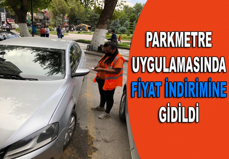 PARKMETRE UYGULAMASINDA YENİ TARİFEYE GEÇİLİYOR