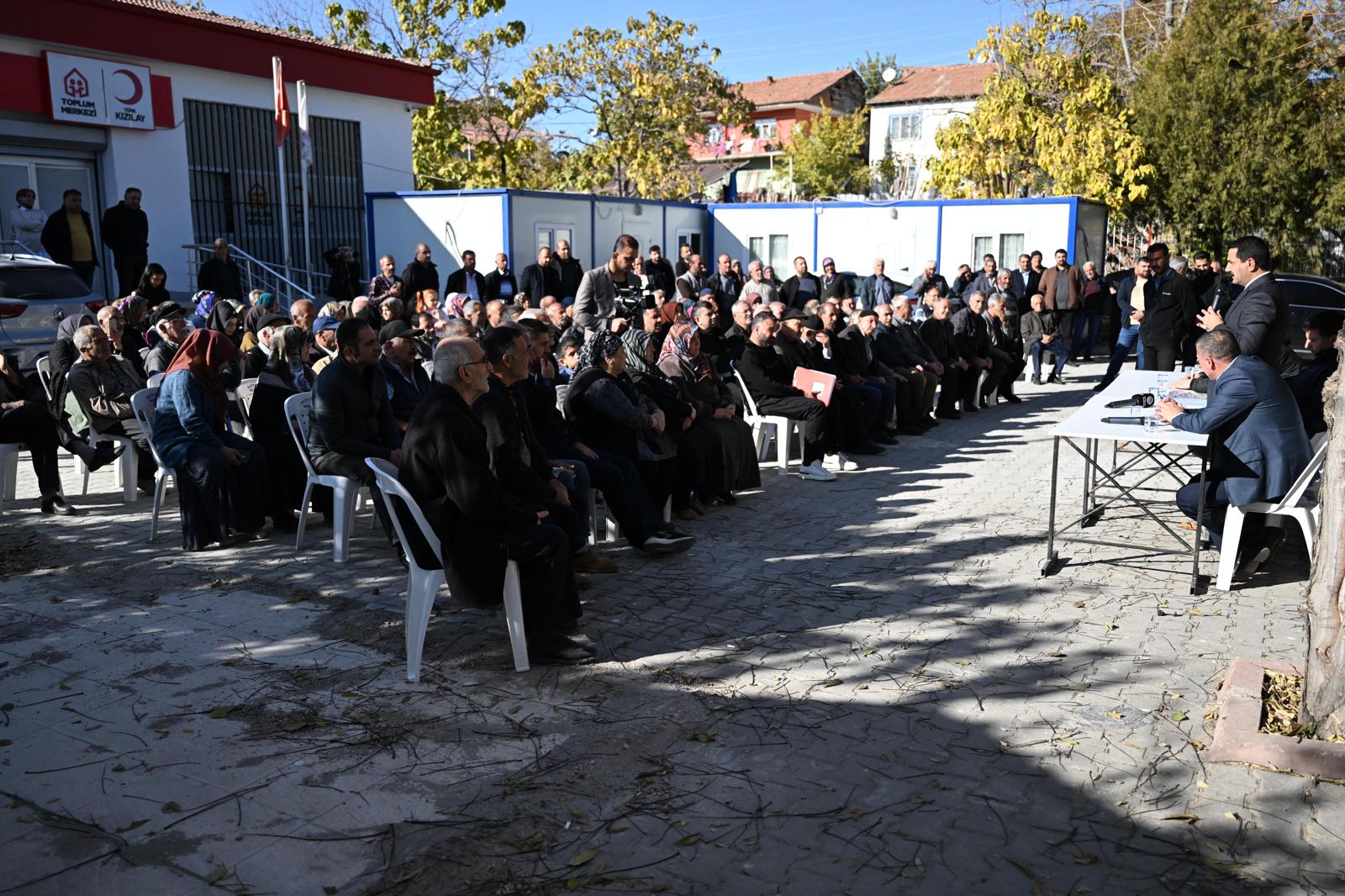 Taşkın: Taştepe Bölgesi Dönüşümle modern bir hale gelecek