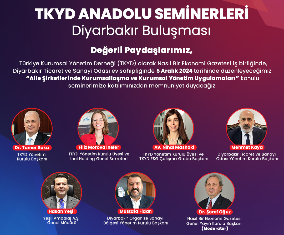 TKYD Anadolu Seminerleri’nin Yeni Durağı Diyarbakır