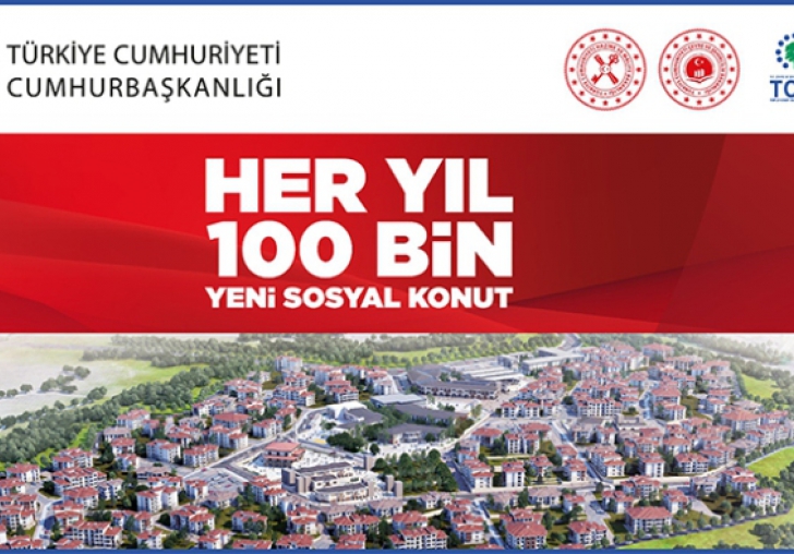 TOKİ 500 Konutun hak sahibini kura ile belirledi 