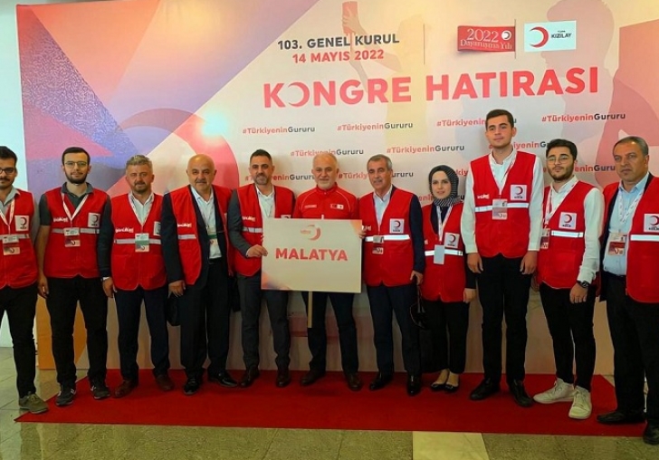 Türk Kızılay Kongresinde 4 Malatyalı Yer Aldı