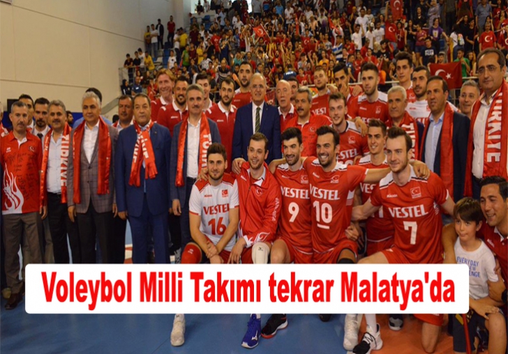 Voleybol Milli Takımının 2 maçı Malatya'da...