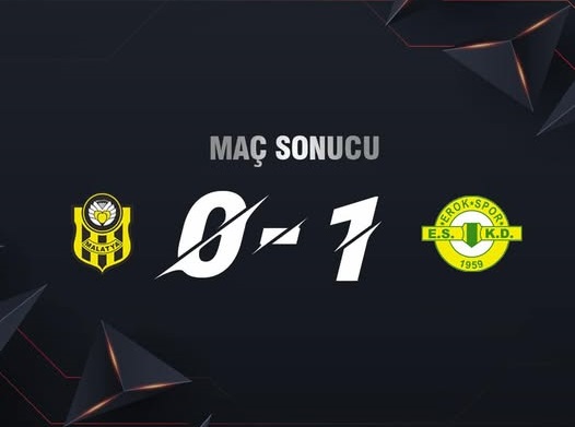 Yeni Malatyaspor, Esenler Erokspor'a yenildi: 0-1