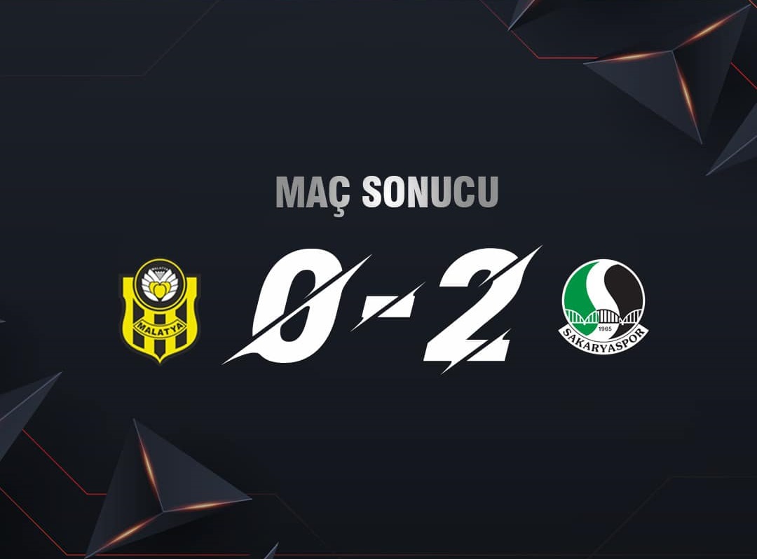 Yeni Malatyaspor, Sakaryaspor'a da 2-0 Yenildi