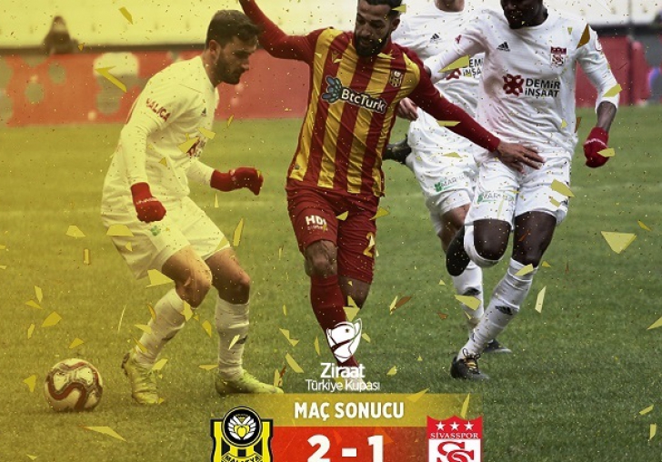 Yeni Malatyaspor, Sivasspor'u 2-1 mağlup etti ve elendi