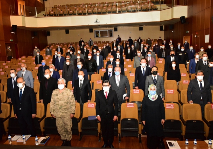 Yeşilyurt İlçesi Muhtarlar Toplantısı Düzenlendi